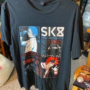 Gildan Black SK8 The Infinity Graphic Tee